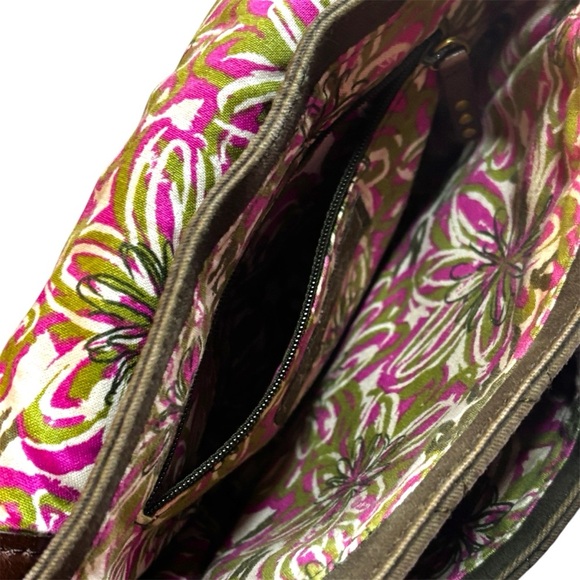 Vera Bradley Green Crossbody Bag - Picture 3 of 9